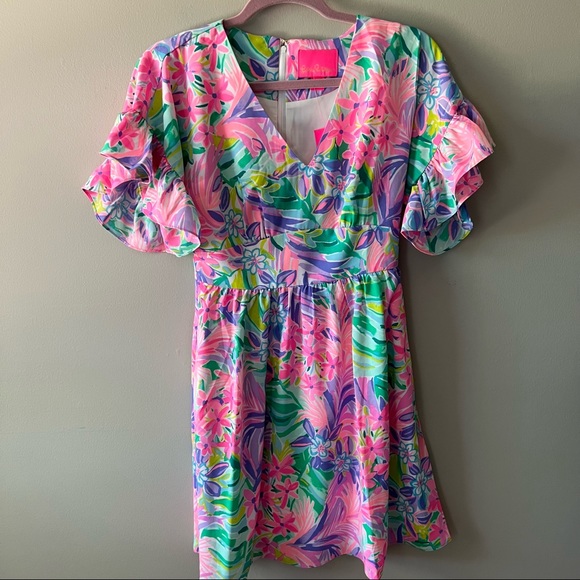 Lilly Pulitzer Dresses & Skirts - LILLY PULITZER Blaire Stretch Dress in Multi It Was All A Dream